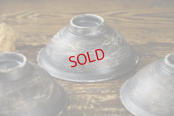 画像7: 大澤哲哉　飯碗　黒　bowl used for serving rice  black