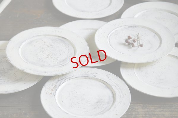 画像7: 大澤哲哉　Rim plate  M（白）【アソート作品】 　white  【Assorted Works】