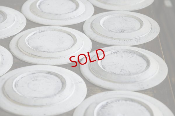 画像13: 大澤哲哉　Rim plate  M（白）【アソート作品】 　white  【Assorted Works】