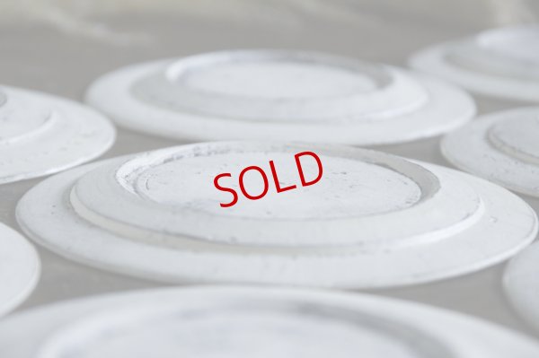 画像15: 大澤哲哉　Rim plate  M（白）【アソート作品】 　white  【Assorted Works】