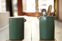 大園篤志　カトラリースタンド　中　グリーン
