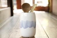 大園篤志　カトラリースタンド　大  絵付