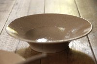 大園篤志　スープ皿　赤はだ  【アソート】