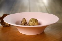 大園篤志　スープ皿　ピンク【アソート作品】