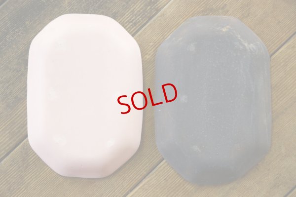 画像6: 大園篤志　八角皿　ピンク／黄マット  