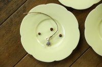 大園篤志　輪花皿　八　小　イエロー【アソート作品】