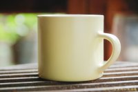 大園篤志　切立マグ（小）　イエロー