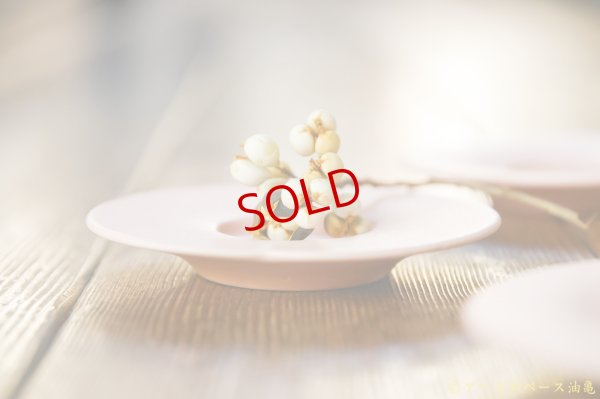 画像4: 大園篤志　豆輪花皿　二　ピンク【アソート作品】