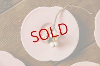 大園篤志　豆輪花皿　二　ピンク【アソート作品】