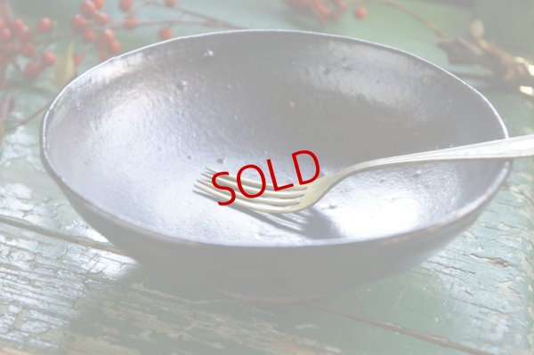 画像2: 四海大　黒化粧鉢