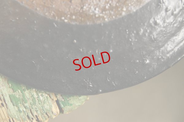 画像8: 四海大　黒釉皿