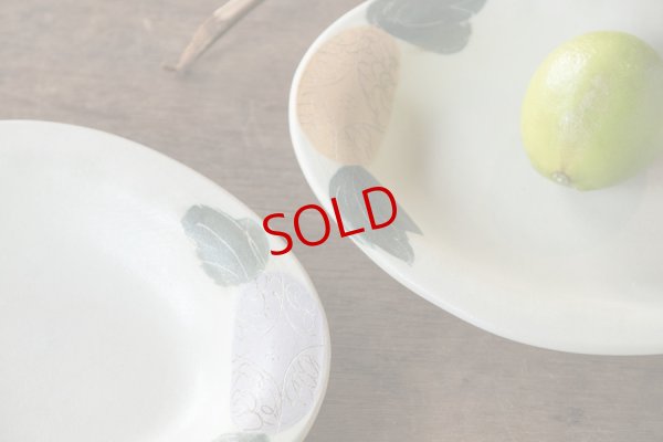 画像6: シマシマポタリ　楕円リム皿