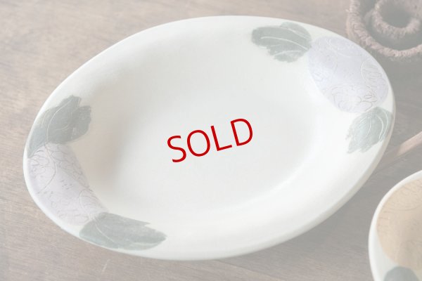 画像4: シマシマポタリ　楕円リム皿