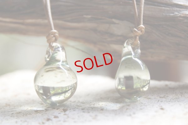 画像2: 白神典大　マスカットオブアレキサンドリア灰　ネックレス【アートスペース油亀限定作品】