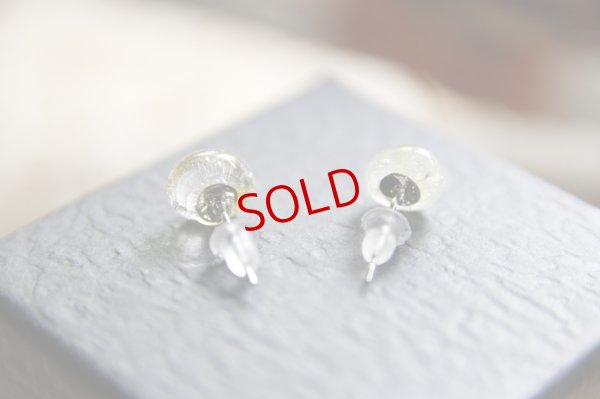 画像4: 白神典大　マスカットオブアレキサンドリア灰　ピアス【アートスペース油亀限定作品】