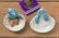画像1: タナベヨシミ　小皿トルコ (1)