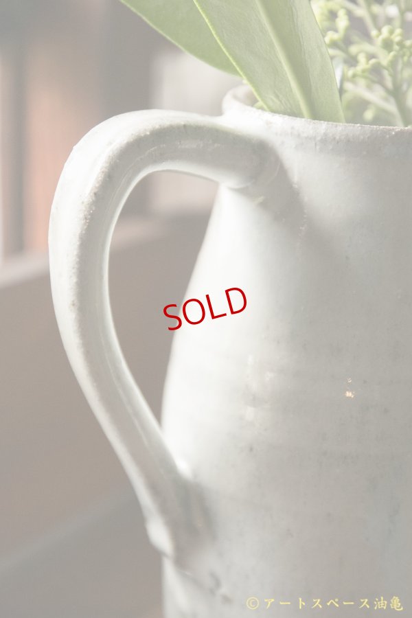 画像11: 寺村光輔　藁灰釉　ピッチャー（ 薪 )