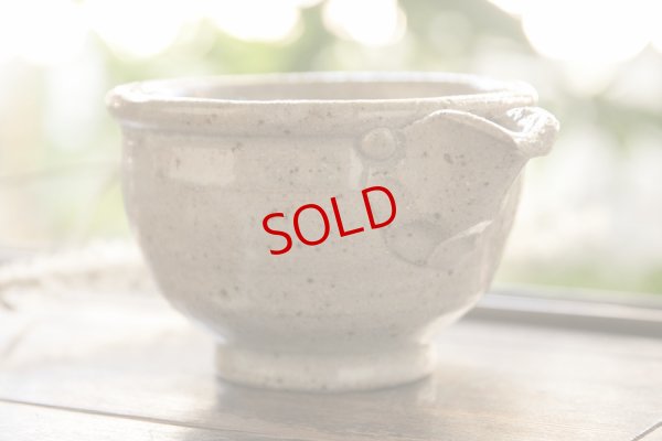 画像2: 寺村光輔　並白釉　片口（薪）