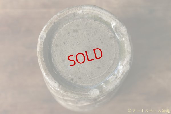 画像12: 寺村光輔　並白釉　線刻　花器（薪）