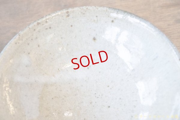 画像8: 寺村光輔　並白釉　呉須　６．５寸鉢