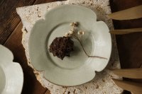 塚本友太　花皿S　緑【アソート作品】