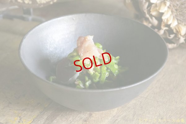 画像2: 塚本友太　５．５寸丼　黒【アソート作品】