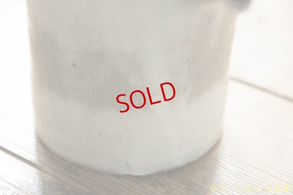 画像8: 八木橋昇　古粉引三島　長ポット　