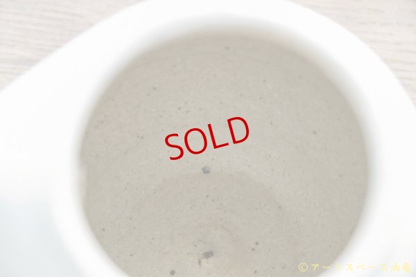 画像9: 八木橋昇　粉引きマット　丸ポット　