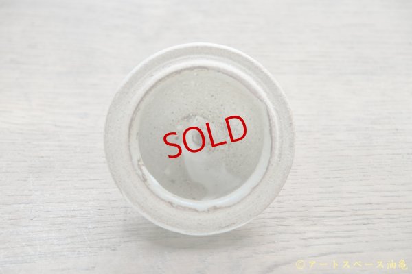 画像12: 八木橋昇　粉引きマット　丸ポット　