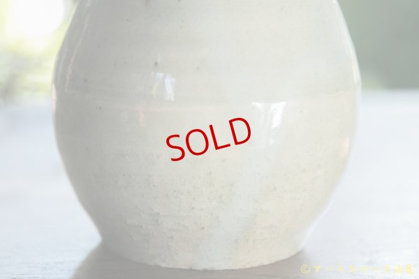 画像6: 八木橋昇　灰ビードロ　徳利小　一品作