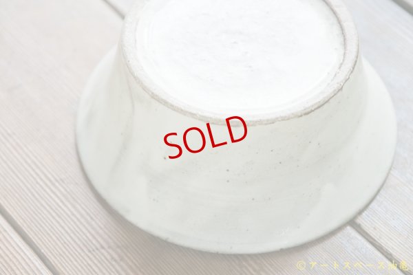 画像5: 八木橋昇　粉引きマット　５寸平ボウル