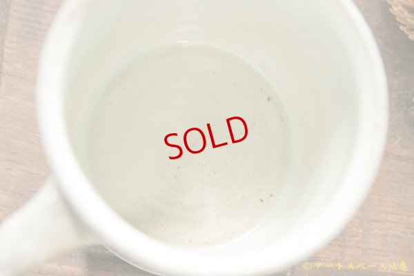 画像5: 八木橋昇　古粉引三島　筒マグ