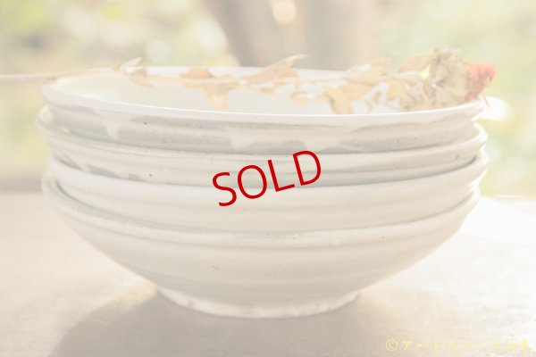 画像8: 八木橋昇　刷毛マット・外　玉縁７寸鉢