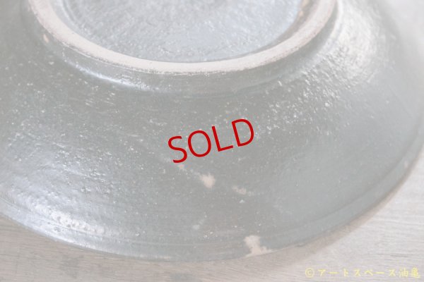 画像6: 八木橋　 黒釉　玉縁８寸鉢