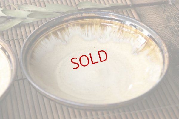 画像6: 八木橋昇　鉄飴　７寸平鉢