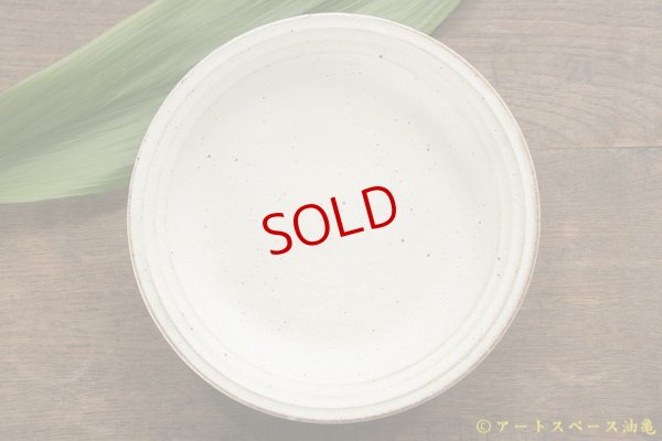 画像4: 山本泰三　野粉引８寸深皿　【アソート作品】