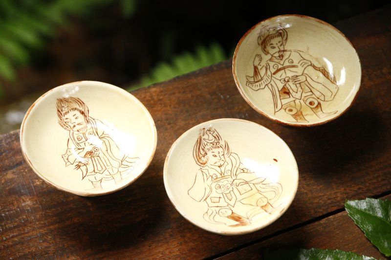 画像1: 田川亞希　十二神将　ミニ高台鉢