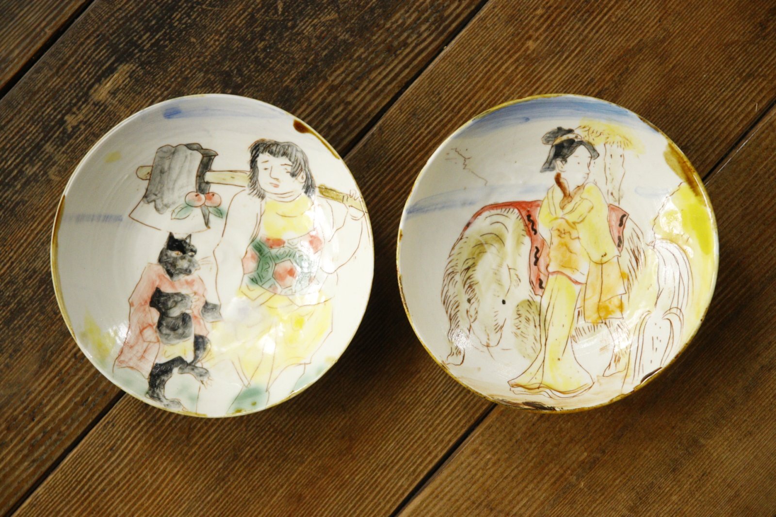 画像2: 田川亞希　浮世絵皿
