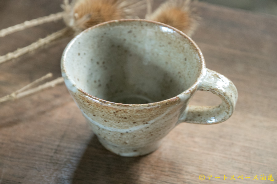 画像1: 寺村光輔　ぶどう灰釉　マスカットオブアレキサンドリア　コーヒーカップ（薪）
