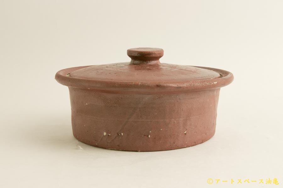 画像1: 八木橋昇「赤つち　陶箱」