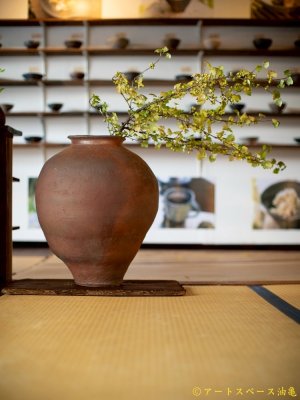 画像: 加地学　南蛮焼締　大壺