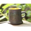 画像1: ONE KILN　A MUG ／M　ash × yellow　【アソート作品】 (1)