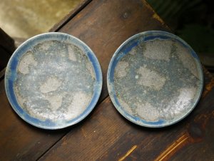画像: あよお 金澤尚宜　15cmプレート　小皿　冬木立