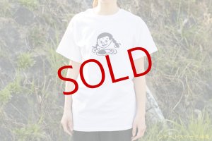 画像: カレーちゃん家　カレー大好きガールTee（WHITE）【レターパック対応商品】