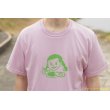 画像1: カレーちゃん家　カレー大好きガールTee（PINK）【レターパック対応商品】 (1)