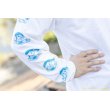 画像6: カレーちゃん家　カレー大好きガール　ロングTee（WHITE／BLUE）【レターパック対応商品】 (6)