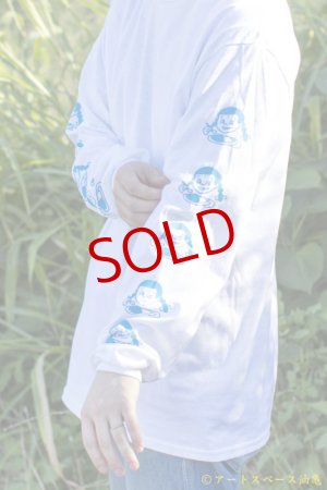 画像: カレーちゃん家　カレー大好きガール　ロングTee（WHITE／BLUE）【レターパック対応商品】