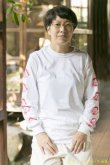 画像11: カレーちゃん家　カレー大好きガール　ロングTee（WHITE／RED）【レターパック対応商品】 (11)