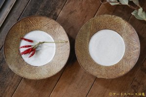 画像: 江口香澄　アフリカ彫刻　パスタ皿