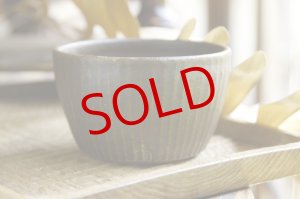 画像: 古谷浩一　サビ釉　しのぎポタージュカップ【アソート作品】